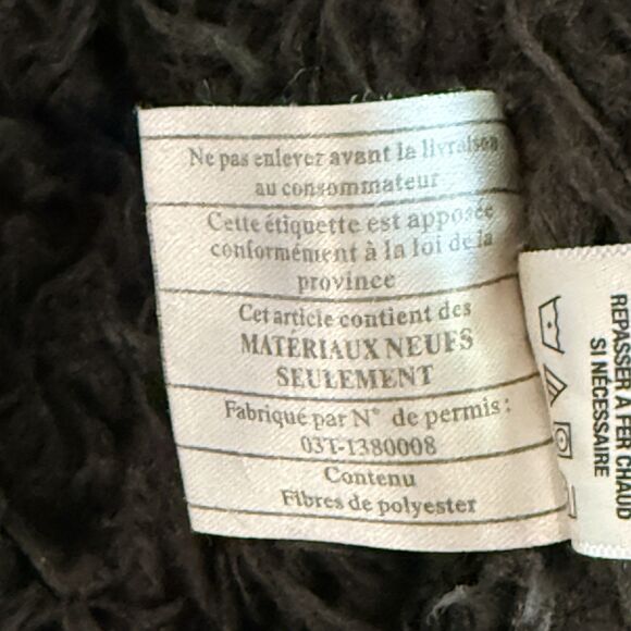 Vtg Y2K Abercrombie Fitch Adirondack Jacket Size S Brown Faux Fur Lined - Picture 14 of 14